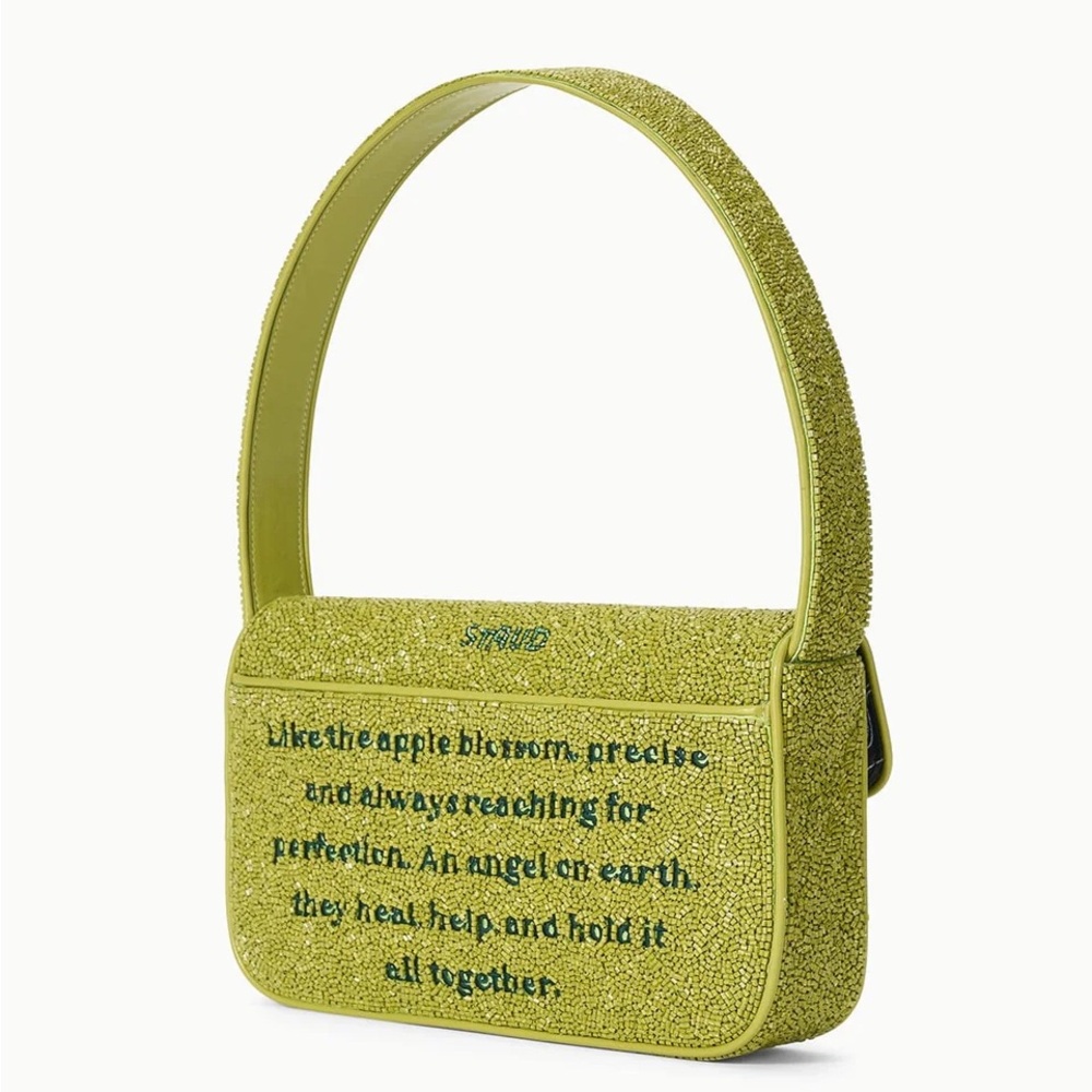 STAUD BEADED ZODIAC TOMMY BAG VIRGO - Picture 2 of 11